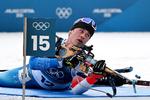 Den grønlandske skiskytte Sondre Slettemark deltog i Vinter-OL 2026 under dansk flag. Foto: REUTERS/Pawel Kopczynski Foto: Pawel Kopczynski/Ritzau Scanpix