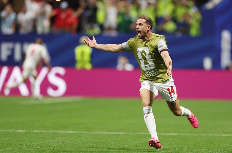 Jordan Henderson, mens han stadig var ved godt helbred. Foto: Paul Childs/Ritzau Scanpix