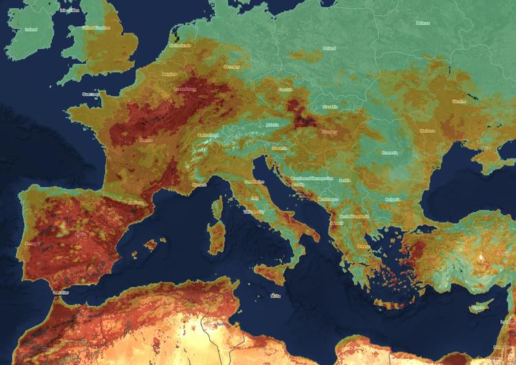 Foto: European Forest Fire Information System/Copernicus.eu