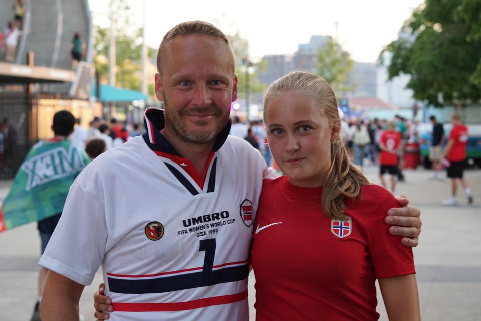 Sejren over Brasilien står tilbage som Julie Frustøls største VM-minde. Foto: Anders Tornsø Jørgensen