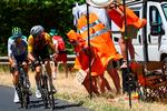 Ovenpå en flad ottende etape venter der 12. juli en bakket etape, som skulle begynde i Malemort og slutte i Ussel efter 185,5 kilometer, men etapen er siden blevet forkortet til 155,5 kilometer på grund af en hedebølge i området. Foto: Anne-christine Poujoulat/Ritzau Scanpix