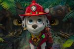 'Alle begår fejl, når de prøver, at lære noget helt nyt' er et af budskaberne i den nye Paw Patrol-film, hvor brandvovsen Marshall får en hovedrolle.  Foto: UIP