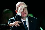 DBU har ligesom Uefa mistet tilliden til Fifas præsident Gianni Infantino efter hans omstridte forslag om Fifa Forward Enterprise.  Foto: Fabrice Coffrini/Ritzau Scanpix