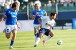 AGFs er kommet stille i gang i Superligaen med to uafgjorte kampe - senest mod Lyngby - men klubben har stadig mulighed for at gå videre til Champions Leauge-gruppespillet.  Foto: Keld Navntoft/Ritzau Scanpix