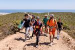En gruppe unge Marokkanere gik tre dage fra deres hjemby Casablanca og svømmede derefter til Ceuta sammen med tusindevis af andre migranter. Foto: Jacob Ehrbahn