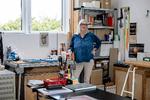 Et jobopslag i en avis førte billedkunstner Jytte Høy til Aarhus, hvor hun blev den første rektor på Det Jyske Kunstakademi i 1997. Det var en deltidsstilling, som tvang hende til at finde en ny måde at arbejde på som kunstner. Foto: Martin Lehmann