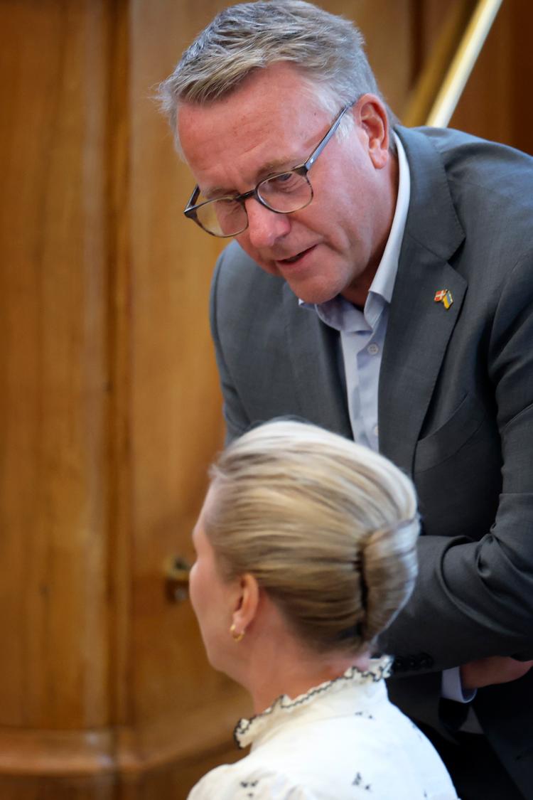    Udlændinge- og integrationsminister Morten Bødskov (S) og statsminister Mette Frederiksen (S) deltog i denne uge i  en hasteforespørgsel om migrantstrømmen til den spanske eksklave Ceuta.  Foto: Jens Dresling