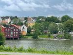 Trondheim, der ligger omkring 500 kilometer nord for Oslo, slår år for år rekord i antallet af overnatninger fra udenlandske turister.  Foto: August Henry Mortensen