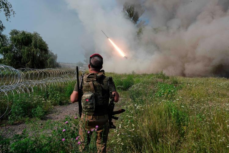 Dette billede stammer fra udkanten af Kramatorsk for 10 dage siden. Byen var mål for russiske angreb i nat. Foto: Iryna Rybakova/Ritzau Scanpix