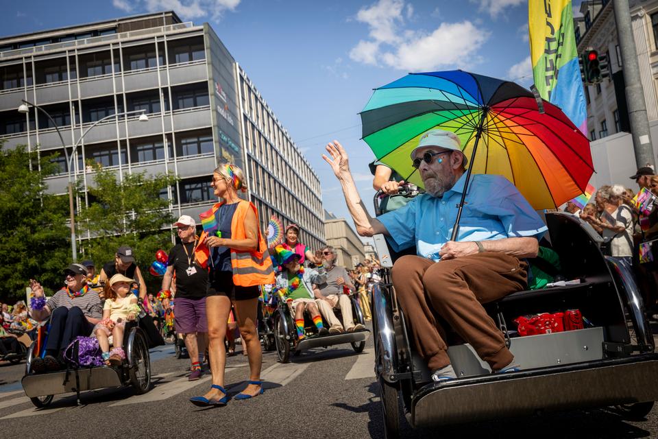 Fredeligt: Ingen anholdelser under lørdagens Copenhagen Pride