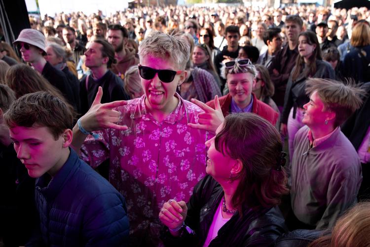 Aarhus trækker i de unge, som en magnet. Her arkivfoto fra byens store kulturhøjdepunkt SPOT festival i Aarhus i 2022.  Foto: Finn Frandsen