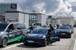 Uber har opkøbt landets største taxaselskab, Dantaxi, og det fik Konkurrencerådet til at trække i håndbremsen. Nu er fusionen godkendt, men med visse forbehold. Foto: Thomas Borberg/Ritzau Scanpix