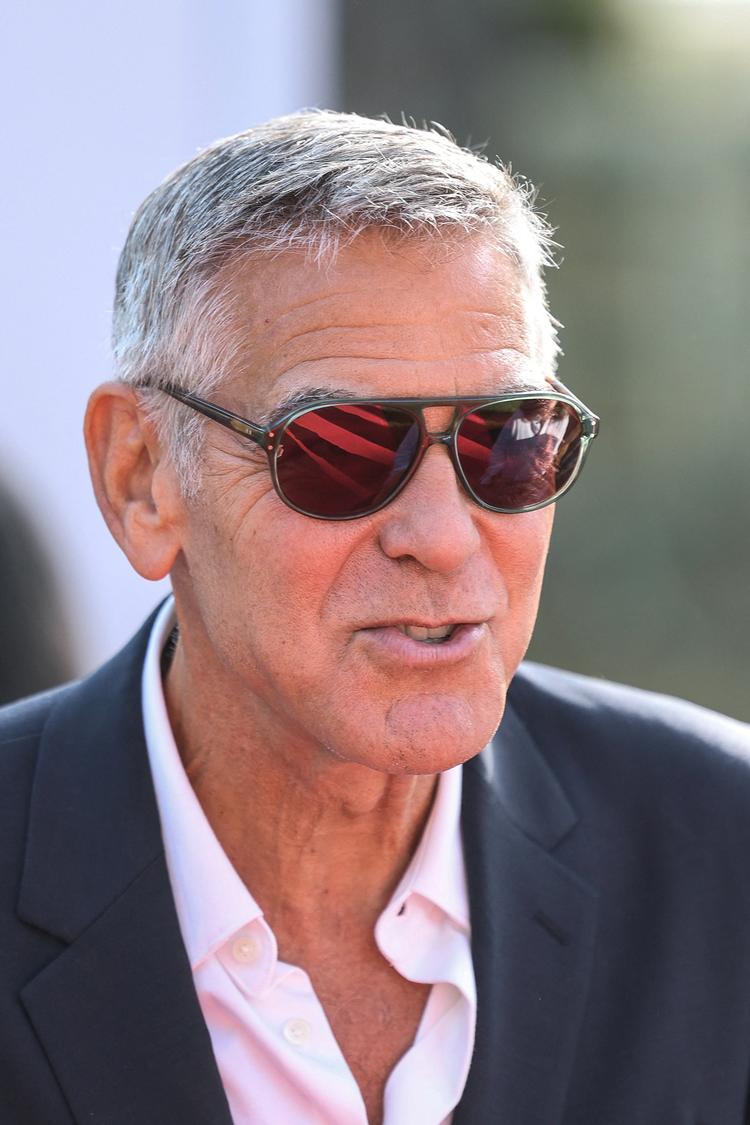 George Clooney bor i Sydfrankrig og var et af de største navne på mandagens topmøde om filmens fremtid i Saint-Paul-de-Vence tæt ved Nice. Foto: Valery Hache/Ritzau Scanpix