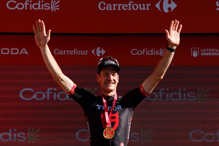 Det var Stefan Küngs anden Vuelta-sejr i karrieren. Foto: Marcelo Del Pozo/Ritzau Scanpix