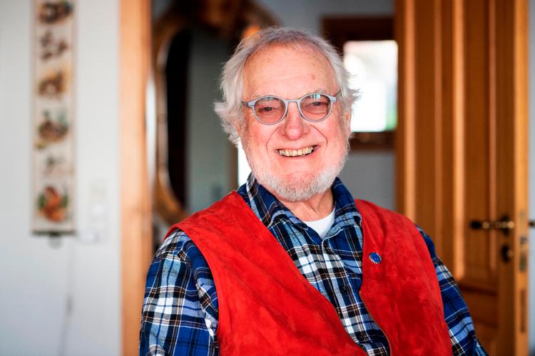 Kaj Dige Bach var som ung medlem af Danmarks Kommunistiske Parti – efter sigende mest fordi han så kunne få trykt sit skoleblad gratis. Foto: Gregers Tycho