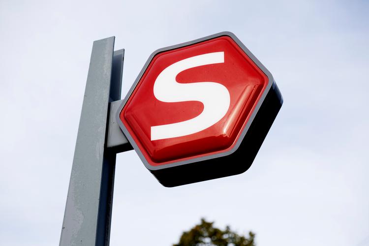 Ifølge Nordsjællands Politi er påkørslerne sket ved Nymøllevej. Det er kort efter Allerød Station på S-togsstrækningen i retning mod København. Foto: Thomas Borberg/Ritzau Scanpix
