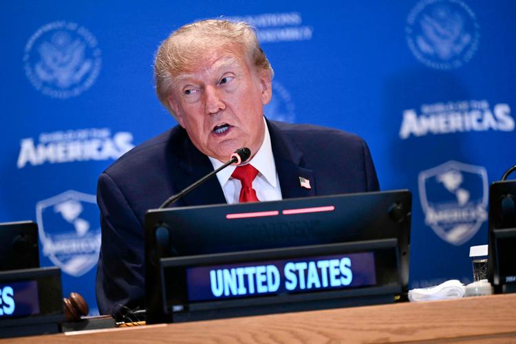 USA's præsident, Donald Trump, er stærkt fokuseret på kritiske mineraler, der skal sikre USA militær overlegenhed. Foto: Brendan Smialowski/Ritzau Scanpix