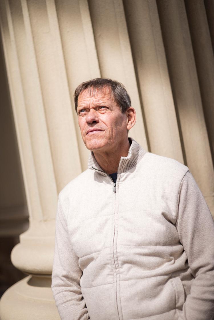 »Jeg håber, at Kate og jeg kan forblive sunde og raske. Det er vel det, alle ønsker, når vi kommer op i den alder«, siger Frank Arnesen.   Foto: Amalie Haun