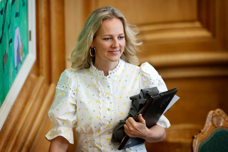 Sundhedsminister Ida Auken har netop præsenteret en akutplan for psykiatrien. Foto: Jens Dresling