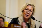 Marjorie Taylor Greene var tidligere en af Trumps mest trofaste støtter og har været en frontfigur i Maga-bevægelsen. De to kom dog på kant med hinanden i slutningen af 2025, hvor Trump kaldte hende en galning og trak sin støtte. Foto: Elizabeth Frantz/Ritzau Scanpix