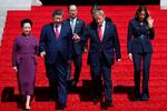 Donald Trump tog i sidste uge imod Xi Jinping i Washington D.C. Foto: Win Mcnamee/Ritzau Scanpix