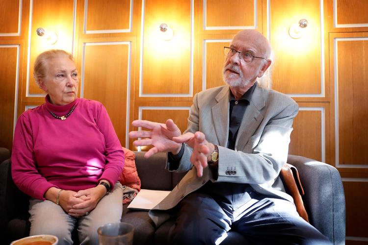 Jette Vorstup og Hans Peter Møller Christiansen kæmper for nye regler for udbetaling af ratepension. Foto: Jens Dresling