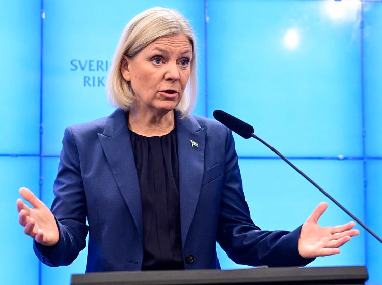 Mandag meddelte Magdalena Andersson, at hun opgav sit forsøg på at danne regering. Nu gør hun et nyt forsøg. Foto: Jonas Ekstromer/Ritzau Scanpix