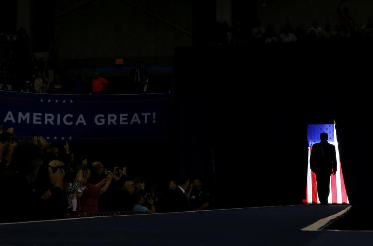 Donald Trump er den største forræder. På flere niveauer., siger den britiske journalist Luke Harding, der er aktuelt med bogen 'Forræderi'.  Foto: Leah Millis/Ritzau Scanpix