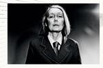Anne Carson deltog for nylig i Louisiana Literature, hvor folk stod i lang kø for at høre hende. Foto: Jeff Brown