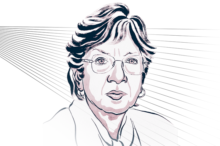 Tegning: Niklas Elmehed © Nobel Prize Outreach