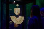 Jade var mayaernes mest værdifulde materiale, og når herskere døde, fik de detaljerede jademasker med i graven sammen med andre rige gaver.  Foto: Secretaria de Cultura og Instituto Nacional de Antropología e Historia (INAH), Mexico, Moesgaard