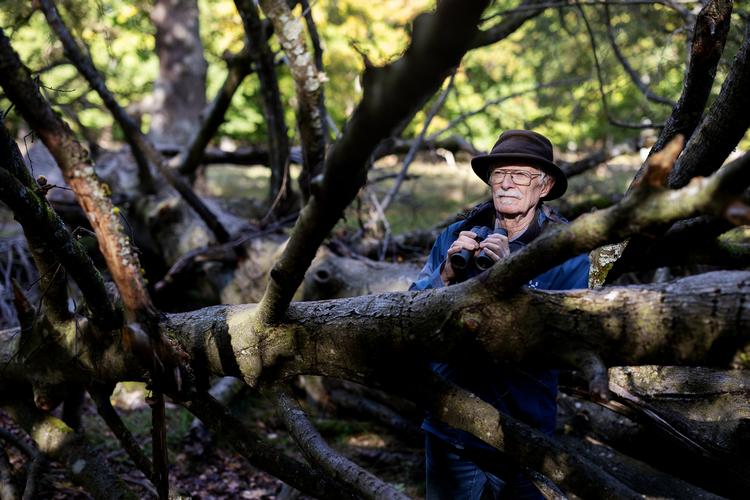 Han fylder 80 år, og Hans Meltofte har allerede holdt stor fest.  En 360 års fødselsdagsfest faktisk. Foto: Thomas Borberg