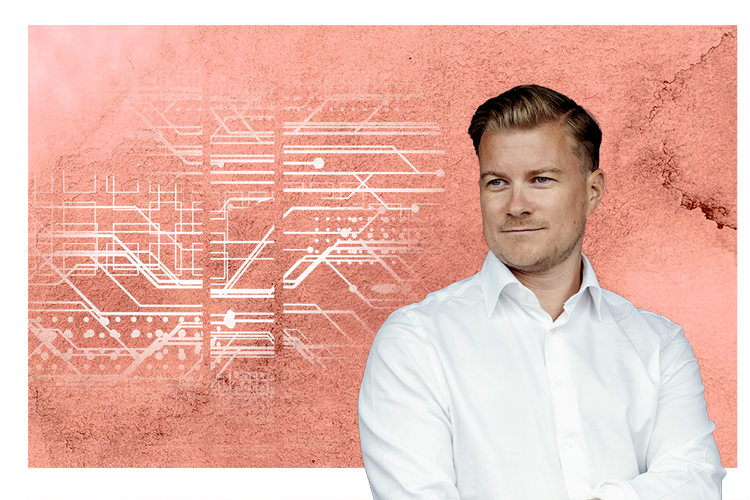 Fotocollage: Tomas Østergren. Foto: Jeppe Bøje Nielsen / Magnific/Texturelabs