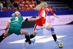 Ungarns Krisztina Triscsuk og Danmarks Lotte Grigel. Foto: Jens Dresling 