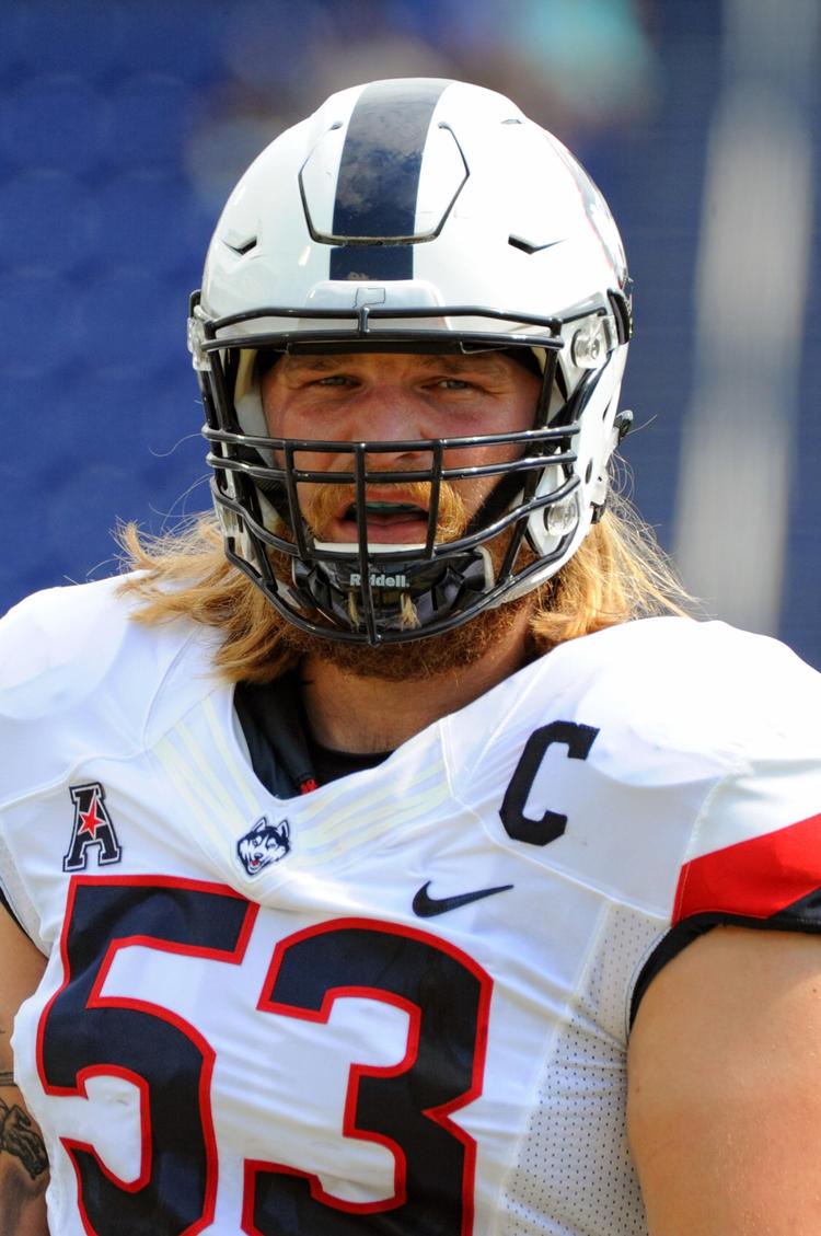  Andreas Knappe er 25 år og satser nu på en fremtid i NFL.  