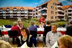 Pensionistklubben i Bispeparken er den ældste forening i boligselskabets 'fsn'.
Julefrokost i beboerhuset. 