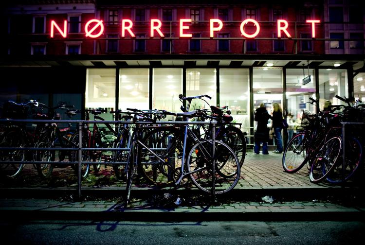 På Nørreport er tempoet ofte højt.  