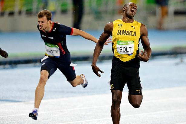 Ingen hurtigere. Jamaicas Usain Bolt vinder 200 meteren. 