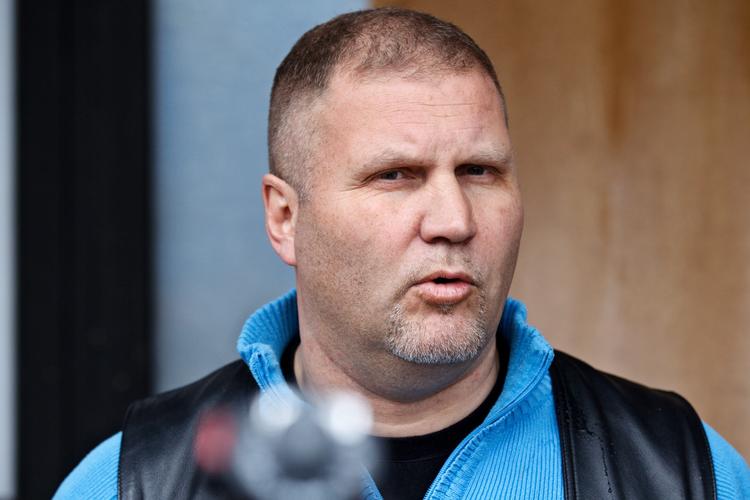 Pressemøde med Jønke hos HA på Svanevej. 