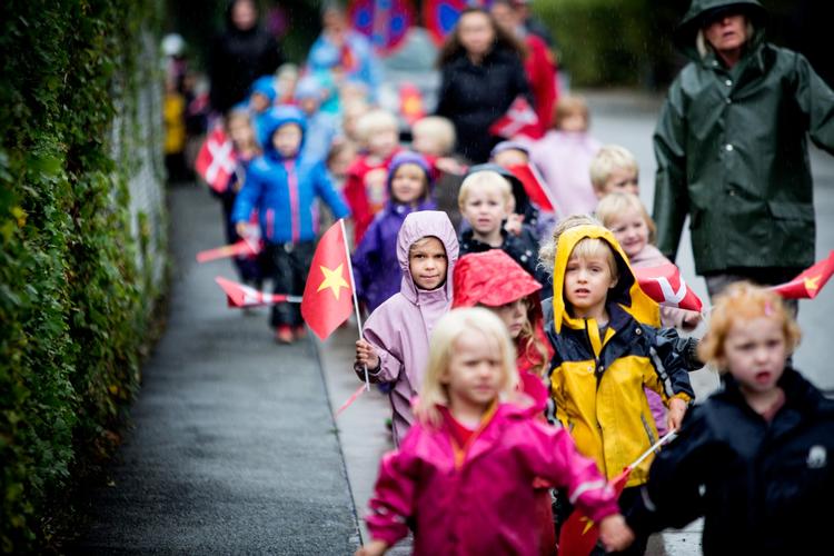 Statsbesøg fra Vietnam besøg i børnehave