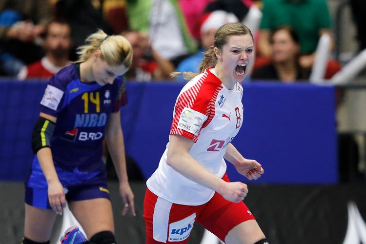 Anne Mette Hansen jubler. 