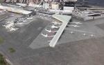 Den kommende Finger E (med de to rødnæsede Norwegian-fly) er en del af Københavns Lufthavns kommende udvidelse. Den skal håndtere langdistancefly.  