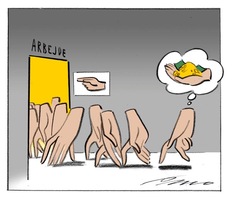 Tegning: Per Marquard Otzen.  