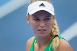55 minutte5r tog det Caroline Wozniacki at vinde årets første kamp. 