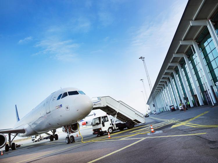 Foruden Københavns Lufthavn og Billund Lufthavn, sætter også Aalborg Lufthavn (billedet) passagerrekord i 2016. 