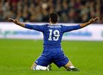 Chelseas frontløber Diego Costa har i denne sæson - indtil nu - koncentreret sig om at spille fodbold, og det nyder hans hold godt af. 