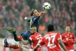 Danske Yussuf Poulsen kæmpede for sagen i Leipzig-trøjen, men det var forgæves på en dag, hvor Bayern München var totalt dominerende på hjemmebanen Allianz Arena.  