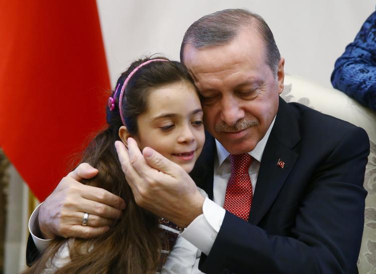 APTOPIX Turkey Syria Child