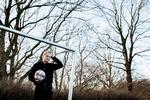 Kasper Dolberg er nomineret til Årets Fund. Han spiller fodbold i Ajax Amsterdam, men er her fotograferet på Silkeborg IF's træningsbaner, hvor han spillede indtil for halvandet år siden. 