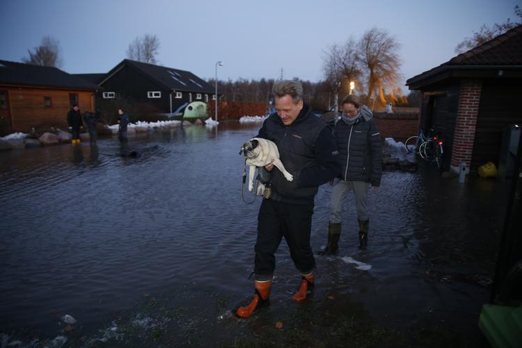 Sådan ser der ud i Jyllinge her til morgen. 